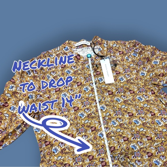 🎉HP🎉 NWT Rebecca Minkoff CottageCore Helen Dress. Size X-Small 🌺👗💃 - Picture 8 of 16